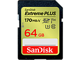 SanDisk Extreme PLUS SDXC UHS-IJ[h 64GB SDSDXWH-064G-JNJIP   SDSDXWH-064G-JNJIP mClass10 /64GBn