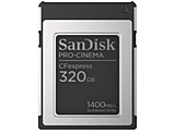 SanDisk PRO-CNEMA CFexpress Type-BJ[h 320GB SDCFEC-320G-JN4NN