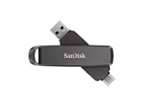 SDDDE1-2T00-J46 �O�t��SSD USB-C�{USB-A�ڑ� Slim Dual Drive (Mac/Windows11�Ή�) �u���b�N �m2TB /�|�[�^�u���^�n
