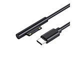 USB-C �� Surface�P�[�u�� [�[�d /2m /USB Power Delivery /65W]  �u���b�N FUSB-MSPC120B �mUSB Power Delivery�Ή��n