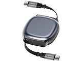 USB-C �� USB-C�P�[�u�� [�[�d /�]�� /���[���`1.0m /PD240W /USB2.0]  �A�b�V���O���[ FUSB-CCAR241AG �mUSB-C �� USB-C�n