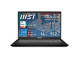 ノートパソコン Modern 15 B13M クラシックブラック Modern-15-B13M-5227JP ［15.6型 /Windows11 Pro /intel Core i5 /メモリ：16GB /SSD：512GB /無し /日本語版キーボード /2024年11月モデル］