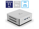 UN100L/V-16/256-W11Pro(N100) デスクトップパソコン UN100L/V  ［モニター無し /intel N100 /メモリ：16GB /SSD：256GB /2024年3月モデル］