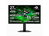 P275MS PRO �Q�[�~���O���j�^�[  �u���b�N �m27�^ /WQHD(2560×1440�j /���C�h�n