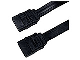SATA3�P�[�u�� ���b�`�Ȃ� 30cm  �u���b�N SS-SAFC-SS03K