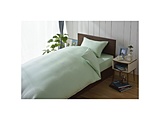 スーピマボックスシーツ シングルサイズ(綿100％/100×200×28cm/グリーン)　M54-1028-BS-GR