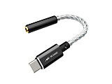 ���^�|�[�^�u��DAC�A���v(USB Type-C�A��3.5mm stereo mini jack)  �u���b�N RK-DA60CK �m�n�C���]�Ή� /DAC�@�\�Ή��n