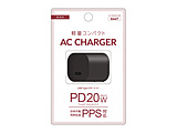 PD20W Type-C 1|[g yʃRpNgAC[d  ubN ET-O24AC01-BK