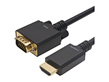 �f���ϊ��P�[�u��  �u���b�N HAVG100-712BB �mHDMI��VGA /10m�n