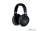 �y�݌Ɍ���z Mobius headphone Blue 200-MB-1119-02�@Bluetooth�Ή��Q�[�~���O�w�b�h�Z�b�g[LDAC�Ή�/���ʋ쓮�^/�u���[]
