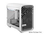 PCケース [Mini-ITX /Mini-DTX] Torrent Nano White TG Clear Tint ホワイト FD-C-TOR1N-03