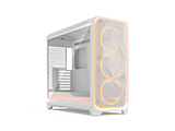 PCP[X [ATX /Micro ATX /Extended ATX /Mini-ITX /EE-ATX /SSI-CEB /SSI-EEB] Meshify 3 XL Ambience Pro RGB White TG Clear Tint zCg FD-C-MES3X-05