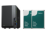 NAS [16TB /2xC] DiskStation DS223 +HAT3310-8TB 2  DS223+HAT3310-8TB2