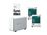 NAS [16TB /2xC] DiskStation DS223j +HAT3320-8TB 2  DS223j+HAT3320-8TB2