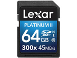 64GB�EPlatinum II 300x SDXC UHS-I�J�[�hLSD64GBBBJP300�m���Y�����i�@�݌Ɍ���n �ySD�J�[�h�z
