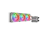 水冷CPUクーラー 120mmファンｘ3 [LGA1851/1700/1200/115X・AM5/AM4/AM3/AM2/FM2/FM1] CGRPSDUTRGBB360 ホワイト CGR-PSDUTRGB-W-360