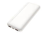 �����_�S���o�C���o�b�e���[ 10000mAh 2�{�̒����� agreen �z���C�g JMB-KX10-WH