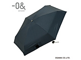 日傘 折りたたみ傘 コンパクト -0＆（ゼロアンド） ニュームーンブラック LDB-CM50PM2-BK ［晴雨兼用傘 /レディース /50cm］