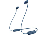 SONY(ソニー) ブルートゥースイヤホン カナル型  ブルー WI-C100 LZ ［防滴＆ネックバンド /Bluetooth］