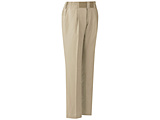 绿安全供女性使用春天夏天的轻松的腰裤子裤子单体VELS502P 7号