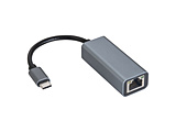 LAN�ϊ��A�_�v�^ [USB-C �I�X�����X LAN] 1000Mbps�Ή�(Mac/Windows11�Ή�) �V���o�[ CCA-UCLV3