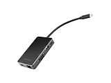 mUSB-C IXX J[hXbg2 / HDMI / LAN / USB-A3 / USB-C2] USB PDΉ 100W hbLOXe[V  ubN CD-UHSL25P100 mUSB Power DeliveryΉn ysof001z