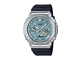 【Bluetooth搭載ソーラー時計】G-SHOCK（Gショック）メタルカバードモデル  ブルー GBM-2100A-1A2JF