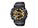 G-SHOCK�iG�V���b�N�j�r�b�O�P�[�X �A�i���O�E�f�W�^���R���r�l�[�V�����u110�V���[�Y�v �x�[���E�o���h�����f�ލ̗p���f��  �u���b�N×�S�[���h GM-110BD-1A9JF