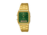 CASIO CLASSIC�i�J�V�I �N���V�b�N�j�f�W�^���E�A�i���O�R���r�l�[�V�������f��  �O���[�� AQ-230GA-3AMQYJF