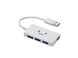 U3H-A416BXF1 USBハブ ホワイトフェイス [USB3.0対応 /4ポート /バスパワー]