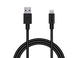 iPhone [dP[u CgjOP[u 1m MFiF fɂ ϋvdl A~RlN^ y Lightning RlN^[ iPhone iPad iPod AirPods Ή z ubN  ubN MPA-UALPS10BK m1mn