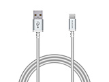 iPhone �[�d�P�[�u�� ���C�g�j���O�P�[�u�� 1.2m MFi�F�� �f�����ɂ��� ���ϋv �i�C�����f�� �y Lightning �R�l�N�^�[���� iPhone iPad iPod AirPods �Ή� �z �z���C�g  �z���C�g MPA-UALS12WH