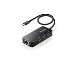 LANϊA_v^ [USB-C IXX LAN /USB-A3] 1GbpsΉ(Windows11Ή/Mac) ubN EDC-GUC3H2-B