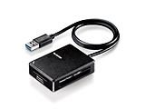 MR3-C402BK ���������[�_���C�^ �������\�t�g�Ή��^�C�v USB3.0�Ή�  �u���b�N