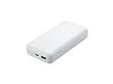 C+A 20W oCobe[ 20000mAh tP[uF 1.0m  zCg DE-C34-20000WH mUSB Power DeliveryΉ /2|[gn
