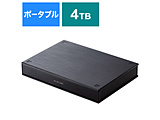 ELP-PTV040UBK 外付けHDD USB-A接続 テレビ録画向け ブラック ［4TB /ポータブル型］