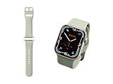 �A�b�v���E�H�b�` �o���h Apple Watch SE3 / SE2 / SE1 ( ��3 / 2 / 1����) / Series 11 / 10 / 9 / 8 / 7 / 6 / 5 / 4 [ 42 41 40 38mm ] �V���R�� �x���g �ϏՌ� �j���A���X�J���[ �A�C�{���[  �A�C�{���[