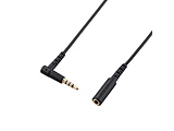 1m �C���z�� �w�b�h�z�� �����R�[�h ��3.5mm 4�� �X�e���I �~�j�W���b�N to �~�j�v���O L���v���O �}�C�N�Ή�  �u���b�N EHP-35EL4P10BK