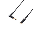 1m �C���z�� �w�b�h�z�� �����R�[�h ��3.5mm 4�� �X�e���I �~�j�W���b�N to �~�j�v���O ���ϋv L���v���O �}�C�N�Ή�  �u���b�N EHP-35ELS4P10BK