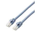 LAN�P�[�u�� CAT6A 7m �X�C���O�R�l�N�^ ���� 10Gbps �X�g���[�g �ܐ܂�h�~ �C�[�T�l�b�g�P�[�u�� RJ45 RoHS�w�ߏ��� �u���[   LD-GPAT/BU7/ID