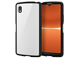Xperia Ace IIIiSO-53C/SOG08j/nCubhP[X/TOUGH SLIM LITE/t[J[/wʃNA  ubN PM-X223TSLFCBK