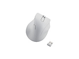 マウス EX-G Lサイズ 抗菌(Chrome/Mac/Windows11対応) ホワイト M-XGL30DBSKWH ［BlueLED /無線(ワイヤレス) /5ボタン /USB］