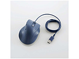 マウス EX-G Mサイズ 抗菌(Chrome/Mac/Windows11対応) ブルー M-XGM30UBSKBU ［BlueLED /有線 /5ボタン /USB］