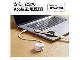 Apple Watch ( �A�b�v���E�H�b�` ) �[�d�� USB-C �P�[�u�� ��23cm ����^�C�v �y AppleWatch Ultra 2 / SE ��2���� / Series 10 / 9 / 8 / 7 ���Ή� �z �z���C�g  �z���C�g MPA-AWMCQWH