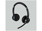 耳机黑色LBT-HSOH20BK[无线(Bluetooth)+有线/两耳朵/头带型]