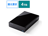 ELD-HTV040UBK OtHDD USB-Aڑ er^(Mac/Windows11Ή) ubN m4TB /u^n
