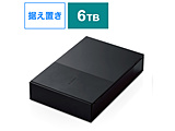 ELD-GTV060UBK �O�t��HDD USB-A�ڑ� �e���r�^�����(Mac/Windows11�Ή�) �u���b�N �m6TB /�����u���^�n