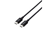 ^CvC P[u USB Type C to Type C 0.3m PD 60WΉ fɂ ϋvdl 炩 y Chromebook Mac PC iPad Android X}z ^ubg Nintendo Switch  Type-C @Ή z RoHSwߏ  ubN