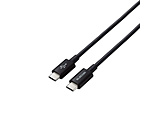 ^CvC P[u USB Type C to Type C 1.2m PD 60WΉ fɂ ϋvdl 炩 y Chromebook Mac PC iPad Android X}z ^ubg Nintendo Switch  Type-C @Ή z RoHSwߏ  ubN