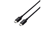 ^CvC P[u USB Type C to Type C 2m PD 60WΉ fɂ ϋvdl 炩 y Chromebook Mac PC iPad Android X}z ^ubg Nintendo Switch  Type-C @Ή z RoHSwߏ  ubN